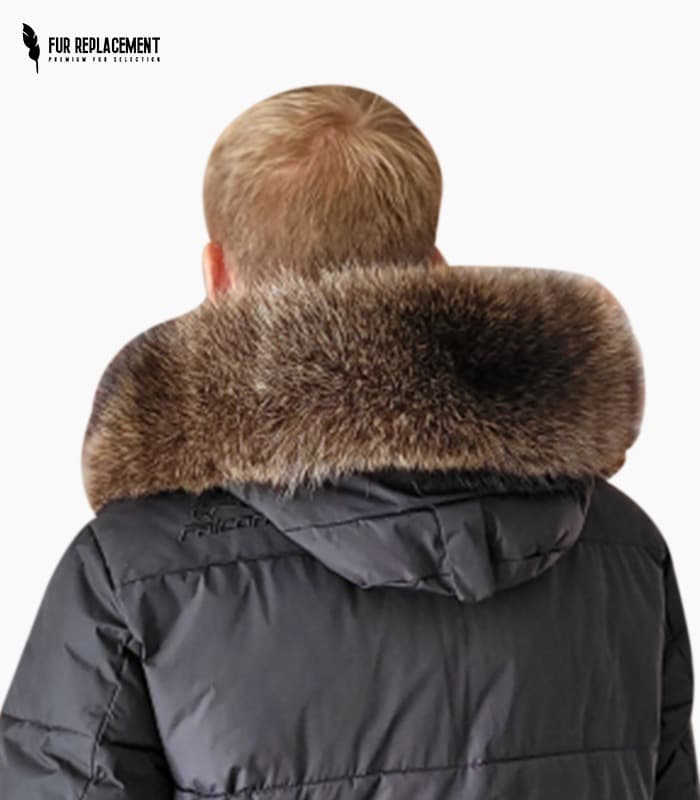 Raccoon Fur Trim Replacement Collar