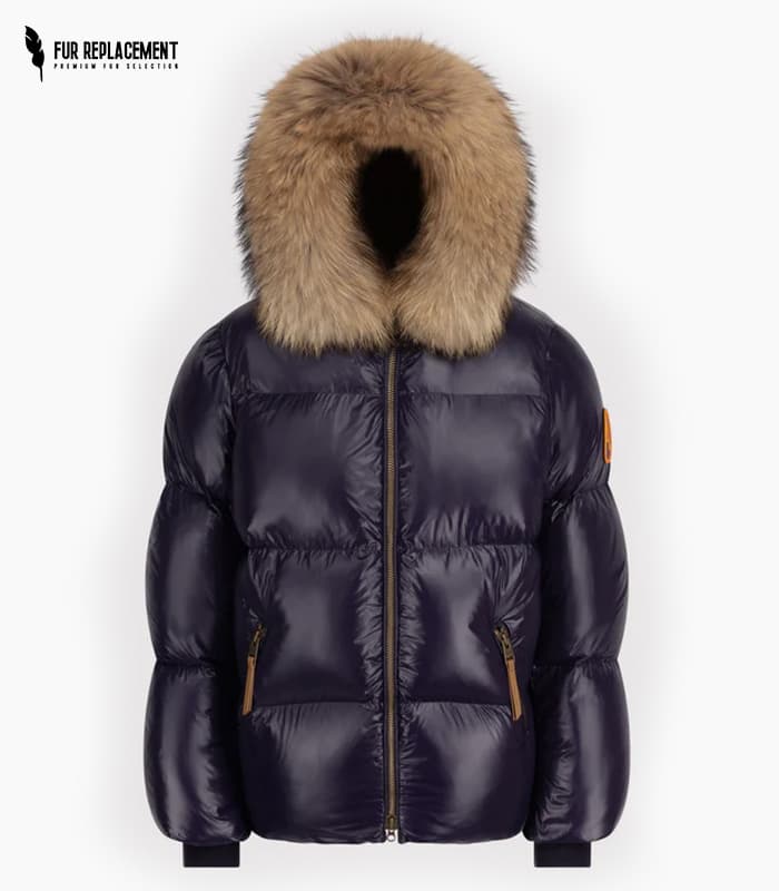 DSQUARED Fur Trim Replacement Collar (Natural)
